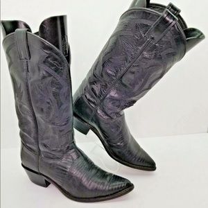 Justin Womens 9B Cowboy Western Boots